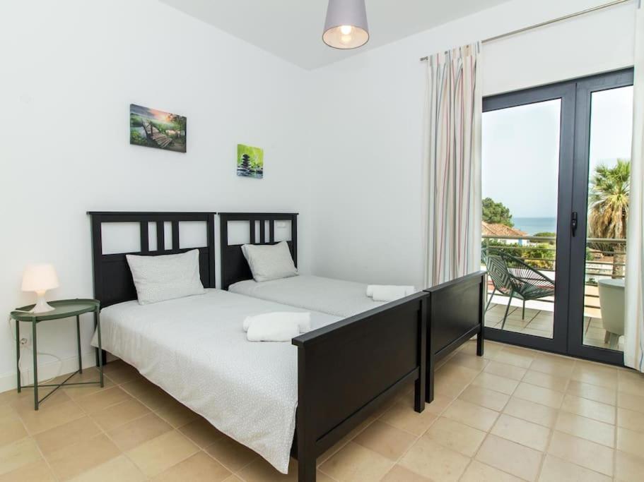 Rainbow House - Sea View & Pool & Garage & Garden & Albufeira Villa Exteriör bild